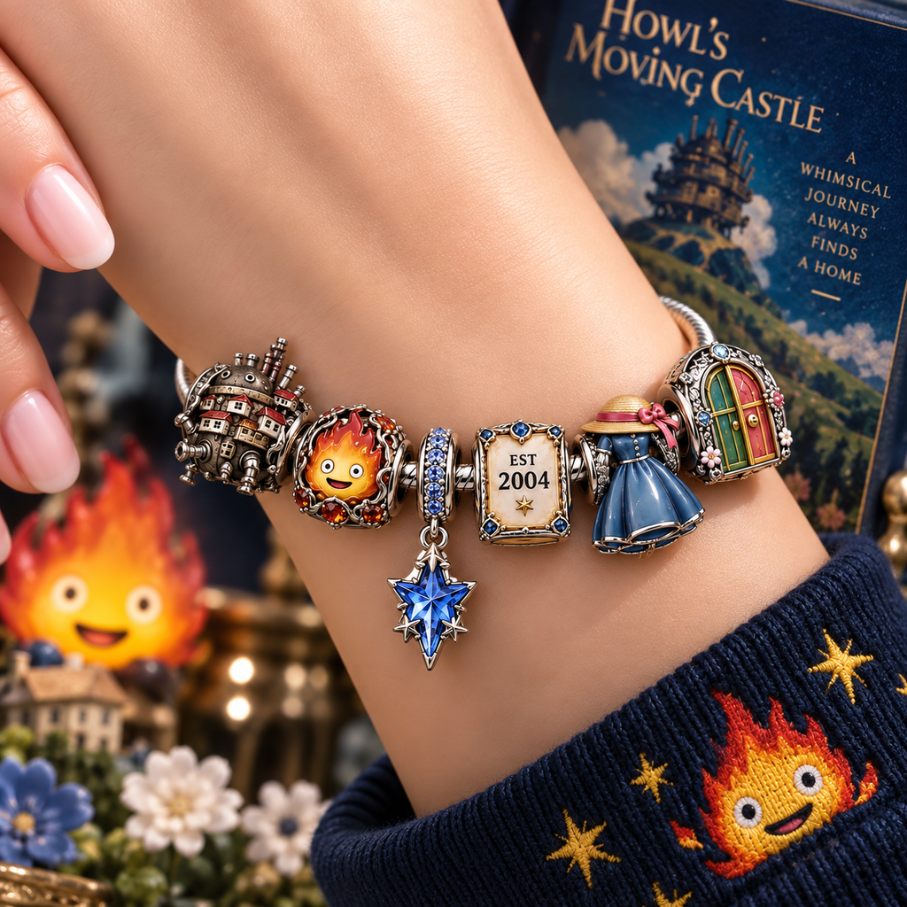 HMC Sliver Charm Bracelet Set VTH