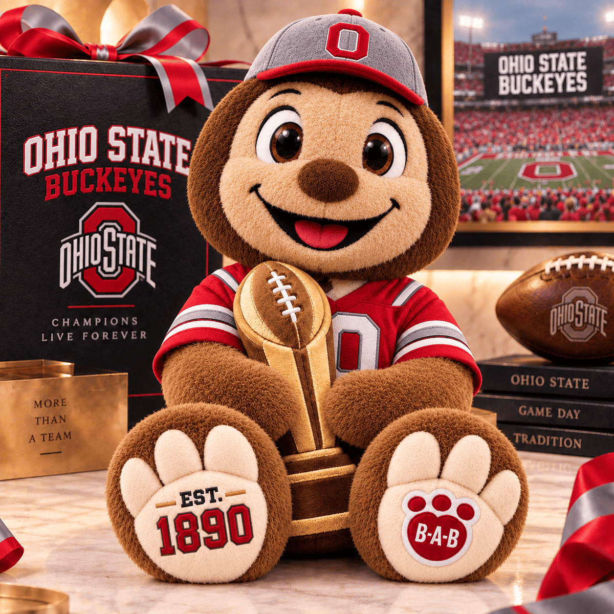 OSB Tigers Designer Plush Characters TTTT
